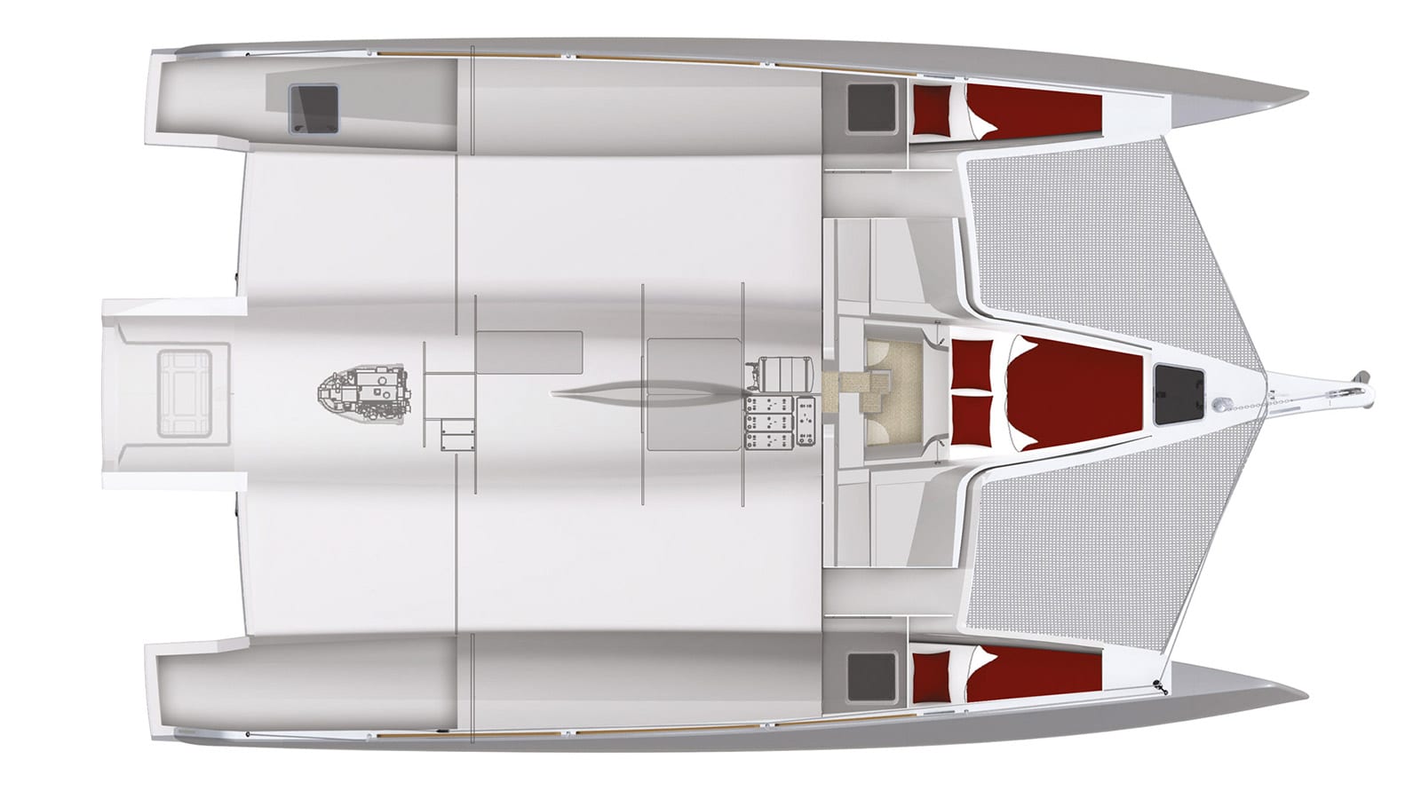 neel 43 trimaran layout