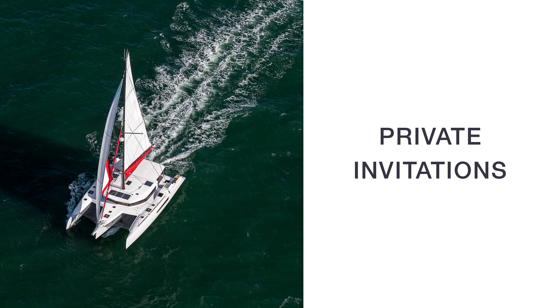 NEEL-TRIMARANS PRIVATE INVITATION