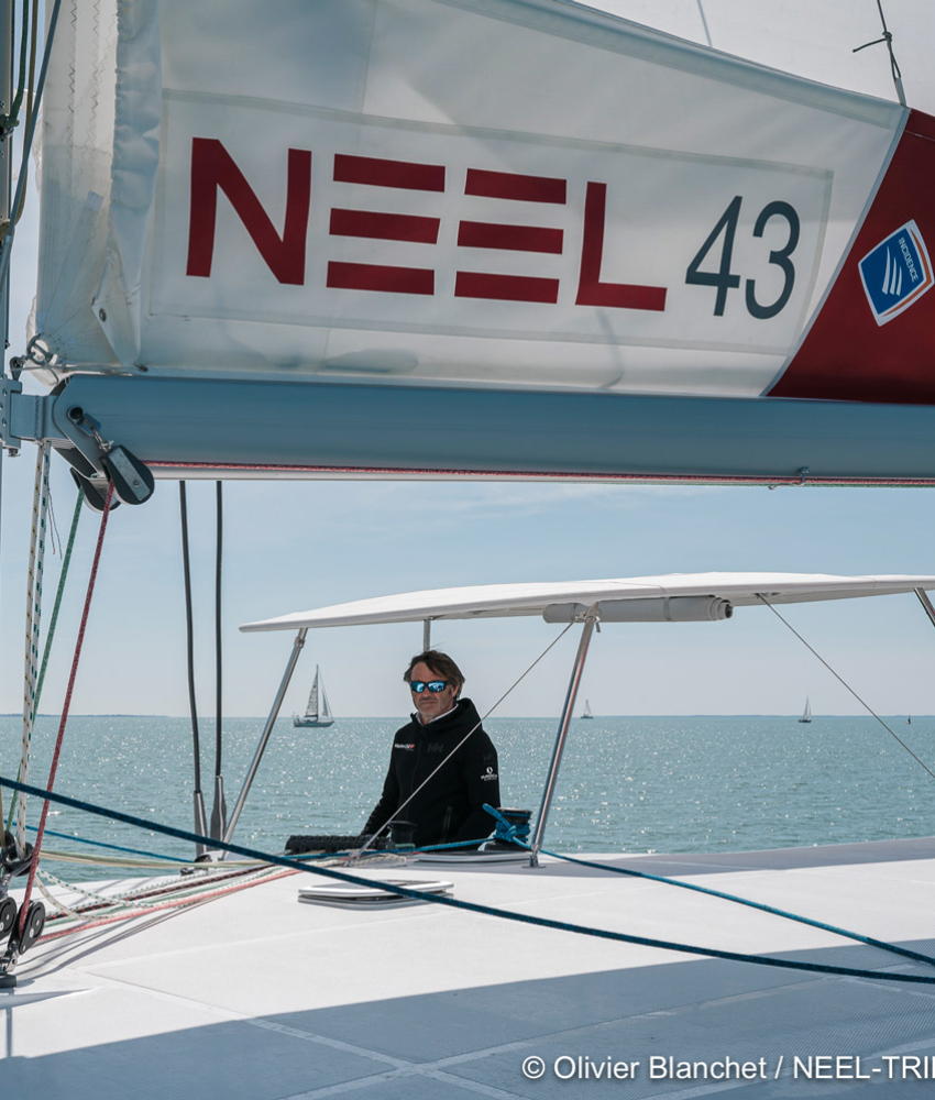 Yannick Bestaven, vainqueur du Vendée Globe 2020-2021, parrain du NEEL 43 2