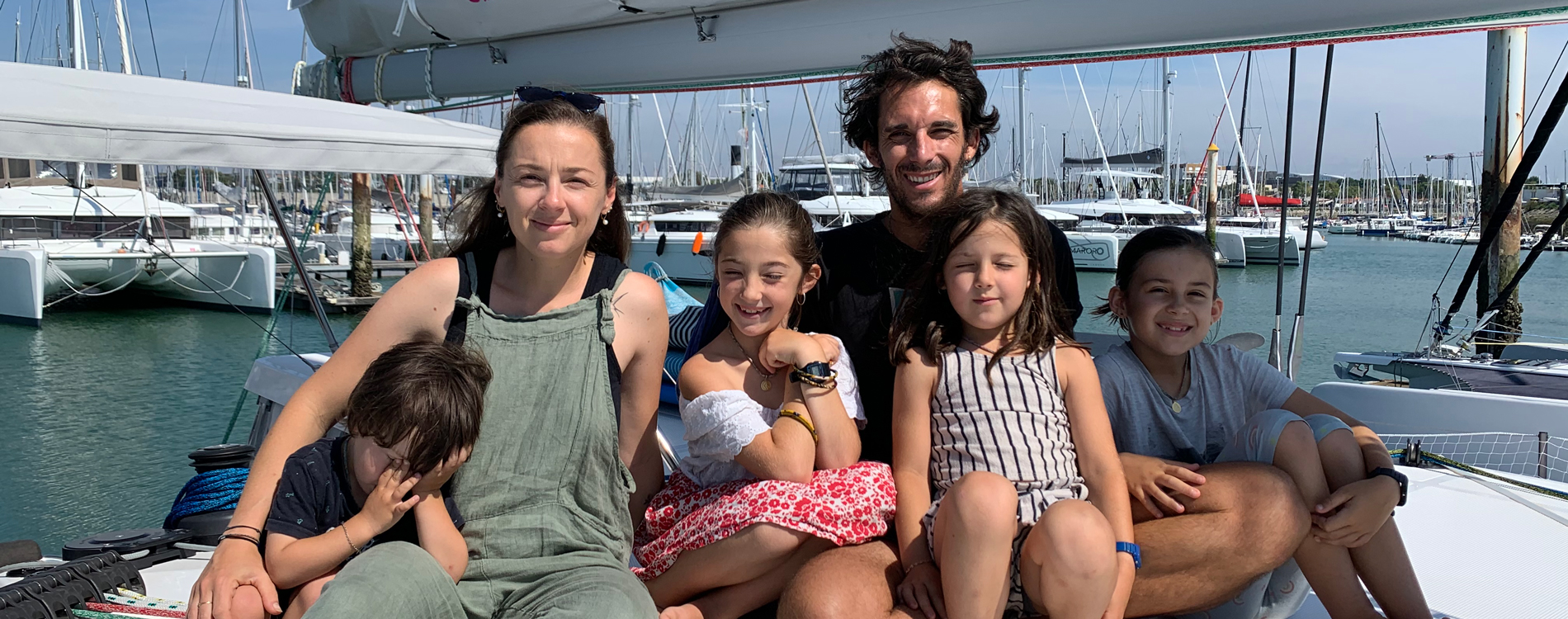 Around the world with 4 children aboard a NEEL 43 : the testimony of the SAIL AND SURF family 7