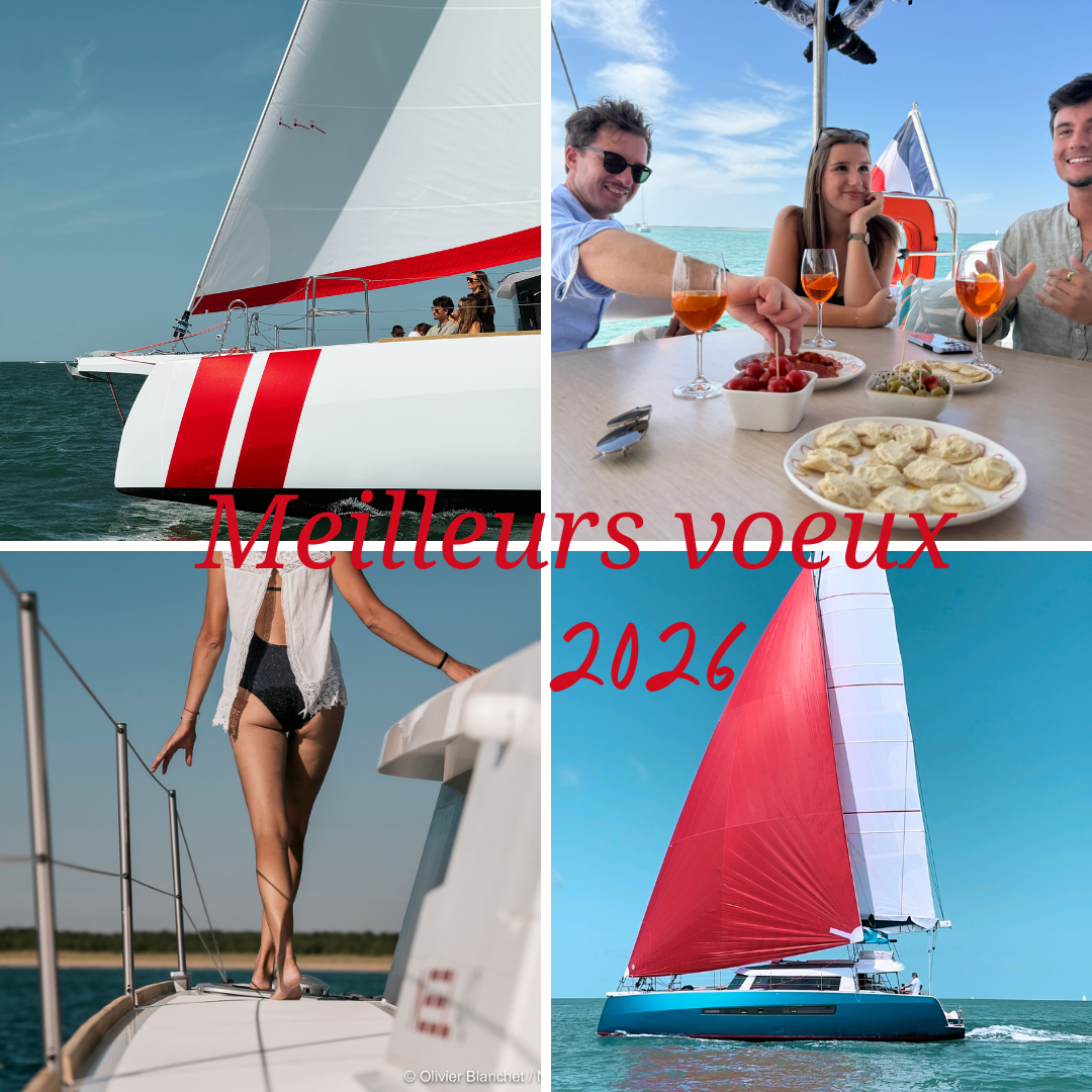 ✨ Toute l’équipe NEEL Trimarans vous adresse ses meilleurs vœux pour 2026 ! 1